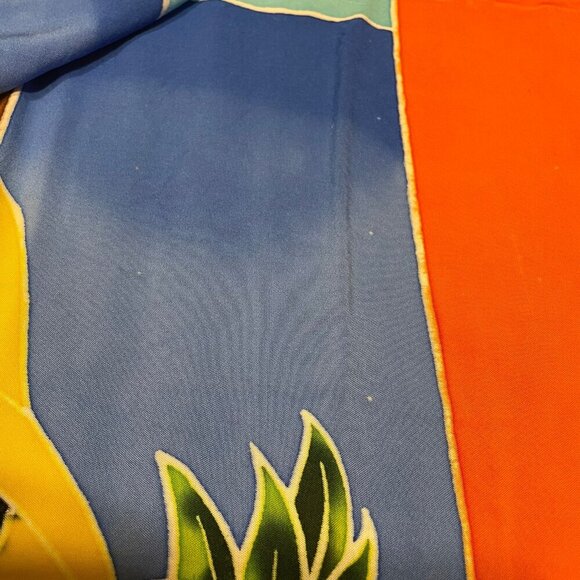 GUADALUPE Sarong Bright Colourful Women Market Tourist Guadeloupe 43 x 61 Inches - Picture 14 of 14